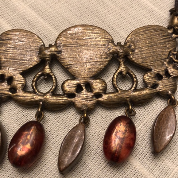 VINTAGE BIJOUX TERNER NECKLACE & EARRINGS NICKEL LEAD & CADMIUM FREE - #541 - Picture 8 of 15